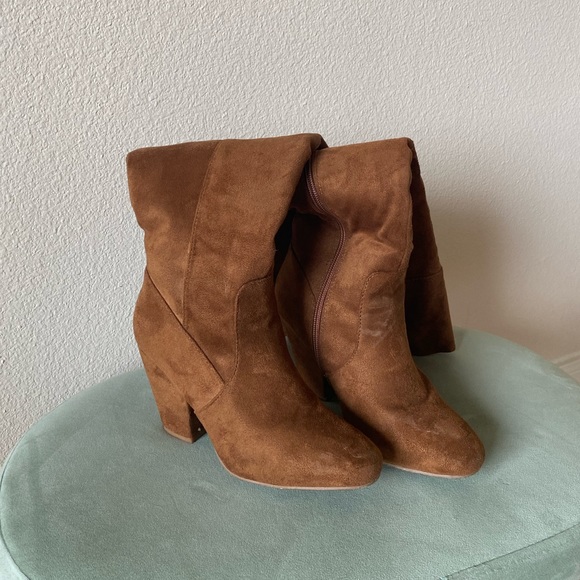 Brown Knee/Thigh High Boots - Picture 4 of 5